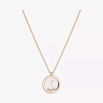 Chopard سوار هابي دايموندز بحرف م — عرض 1