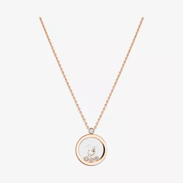 Chopard سوار هابي دايموندز بحرف ن — عرض 1