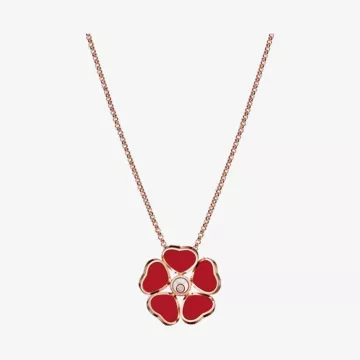 Chopard قلادة هابي هارتس فلاور — عرض 1