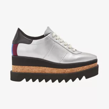Stella McCartney حذاء سنيك-اليس بنعل سميك — عرض 1