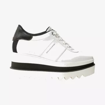 Stella McCartney حذاء سنيك-اليس بنعل سميك — عرض 1