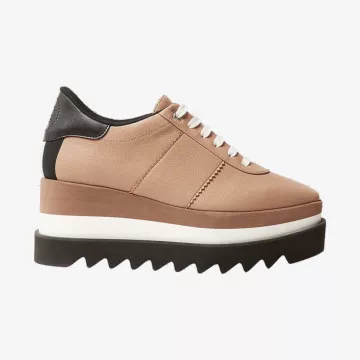 Stella McCartney حذاء سنيك-اليس بنعل سميك — عرض 1