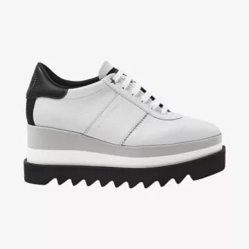 Stella McCartney حذاء سنيك-اليس بنعل سميك — عرض 1