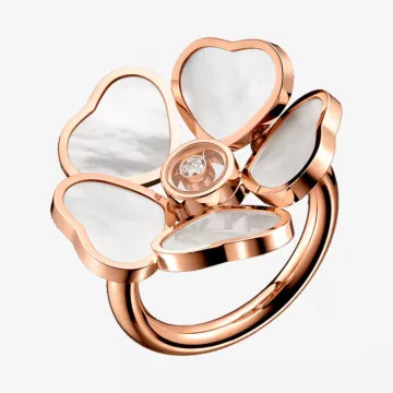 Chopard خاتم هابي هارتس فلاور — عرض 1