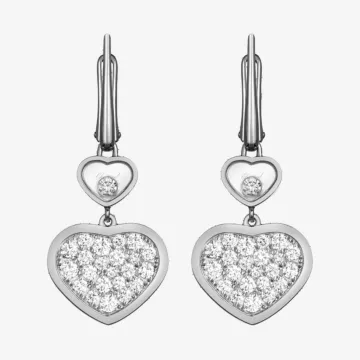 Chopard أقراط هابي هارتس — عرض 1