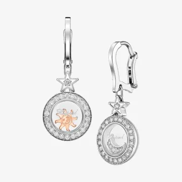 Chopard Happy Diamonds Icons Earrings — view 1
