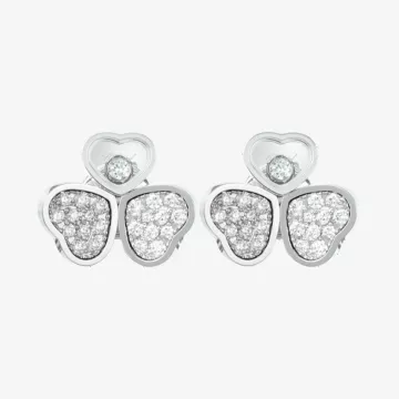 Chopard أقراط هابي هارتس وينغز — عرض 1