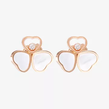 Chopard أقراط هابي هارتس وينغز — عرض 1