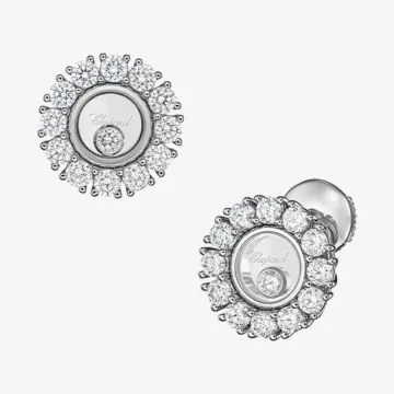 Chopard أقراط هابي دايموندز آيكونز — عرض 1