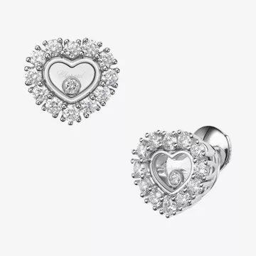 Chopard أقراط هابي دايموندز آيكونز — عرض 1