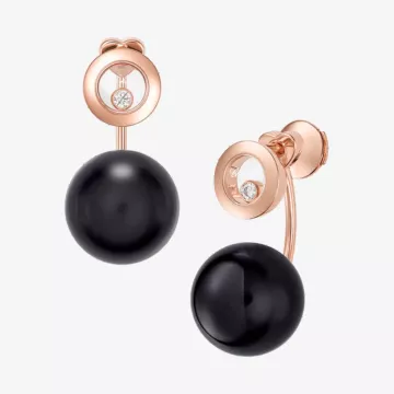 Chopard Happy Diamonds Planet Earrings — view 1