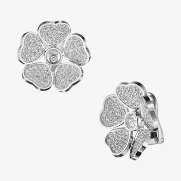 Chopard أقراط هابي هارتس فلاور — عرض 1