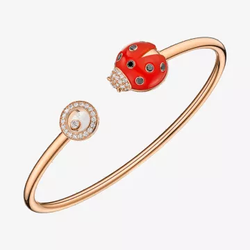 Chopard سوار هابي دايموندز بدلاية دعسوقة — عرض 1