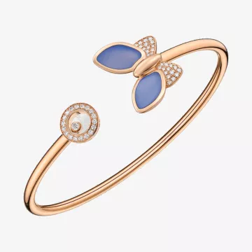 Chopard سوار هابي دايموندز بدلاية فراشة — عرض 1