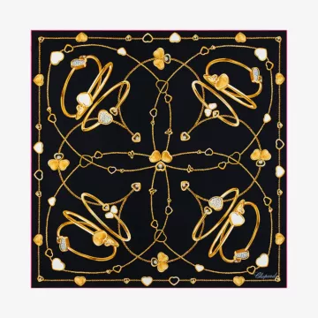Chopard Happy Hearts Scarf — view 1