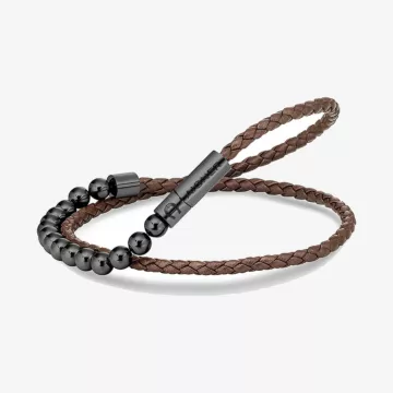 Aigner Fashion Leather Bracelet — view 1