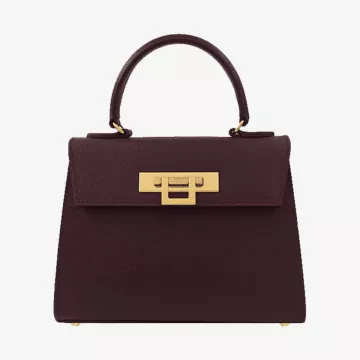 Lalage Beaumont Fonteyn Midi Dolomite Pebble Handbag — view 1