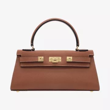 Lalage Beaumont Maya East West Dolomite Pebble Handbag — view 1