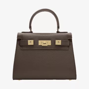 Lalage Beaumont Maya Midi Caribou Handbag — view 1
