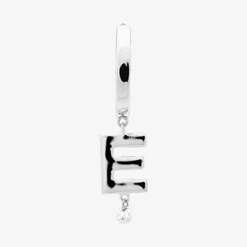 Persée Paris E Letter Piercing