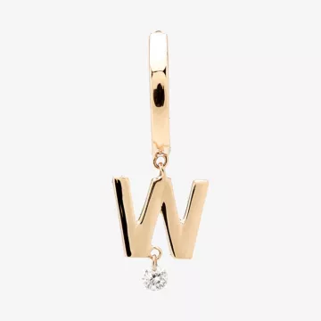 Persée Paris W Letter Piercing — view 1
