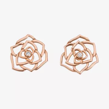 Piaget Rose Earrings — view 1
