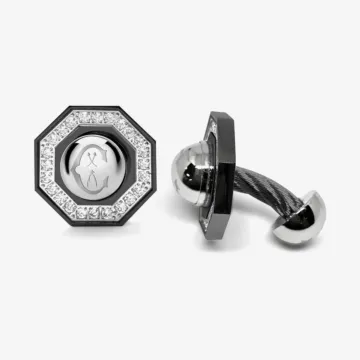 Charriol Hex Fine Cufflinks