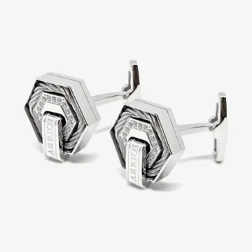 Charriol Hex Fine Cufflinks