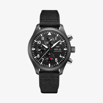 IWC Schaffhausen Pilot Chronograph Top Gun Watch — view 1