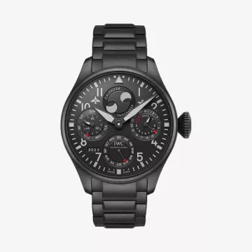 IWC Schaffhausen Big Pilot Perpetual Calendar Watch — view 1