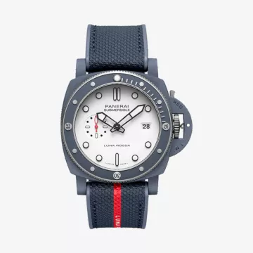 Panerai ساعة سابمرسيبل كوارانتاكواترو لونا روسا تي-سيراميتك — عرض 1