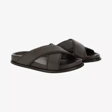 Brioni حذاء سلايدر للرجال — عرض 1