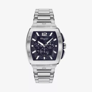 Ferragamo F-80 Tonneau Chrono Watch — view 1