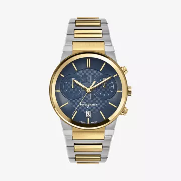 Ferragamo Sapphire Chrono Watch — view 1