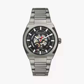 Ferragamo Supreme Skeleton Watch