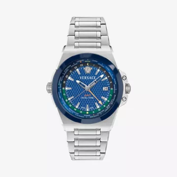 Versace Greca Reaction GMT Watch