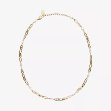 Furla Chained Logo Necklace — view 1