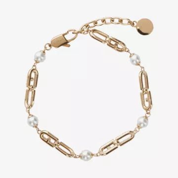 Furla سوار فورلا بسلسلة مزينة بشعار — عرض 1