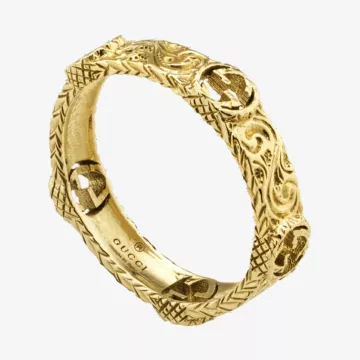 Gucci Interlocking G Ring — view 1