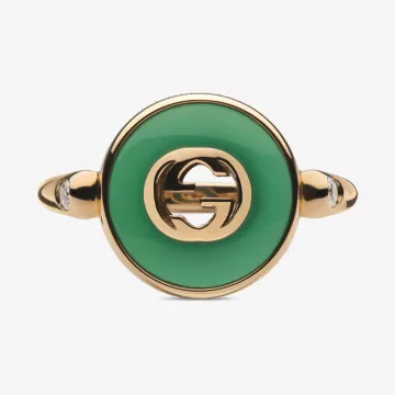 Gucci خاتم قوتشي انترلوكينج — عرض 1