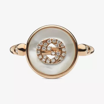 Gucci خاتم قوتشي انترلوكينج — عرض 1
