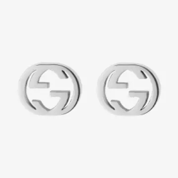 Gucci أقراط انترلوكينج — عرض 1